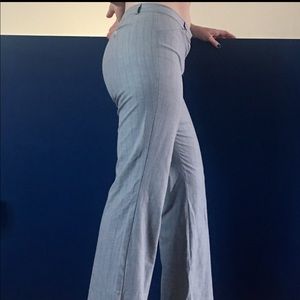 3 for $10 - Pinstripe pink gray slacks